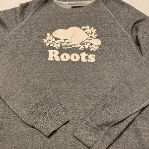Roots Heather Gray Crewneck Sweater